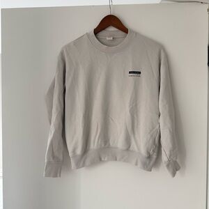 Classic Beige Crewneck Sweater